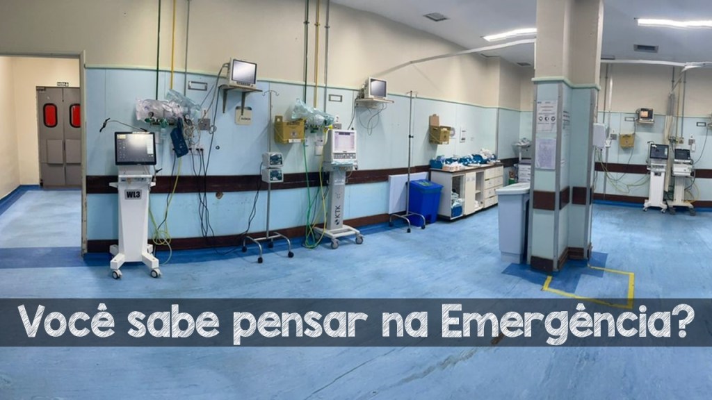 Você sabe pensar na&nbsp;Emergência?